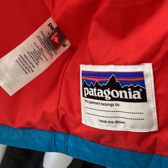 Patagonia puffer coat; Name on website: Kids Down Sweater - Picture 3 of 4